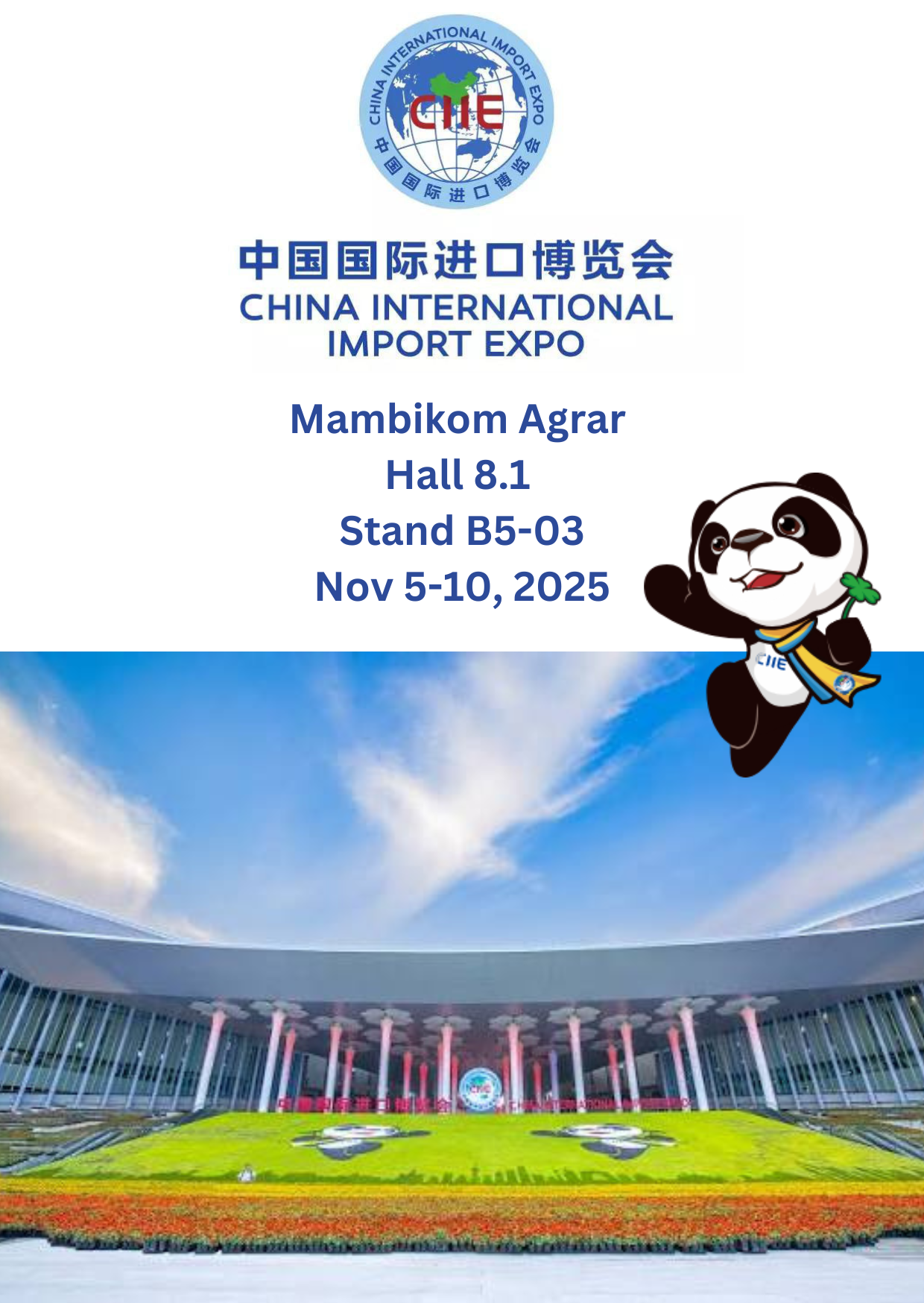Mambikoim at CIIE 2025, Shanghai
